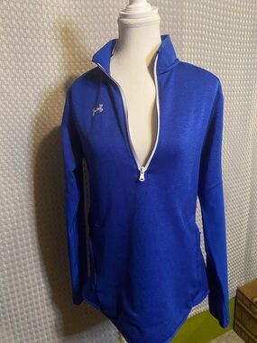 Under Armour Women’s Royal Blue Quarter-Zip Pullover